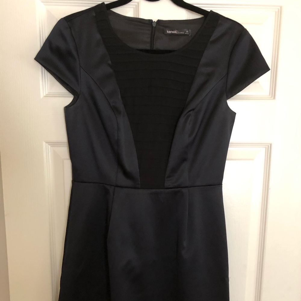 Navy blue dress
